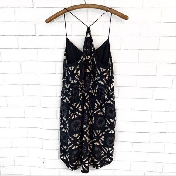2 for $30 MADEWELL Starview Batik Grid Silk Dress - Picture 4 of 8